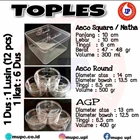 Toples Plastik Aeco Round / Bulat Diameter 14 cm Kapasitas 500 Gr 1