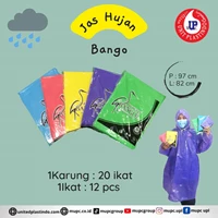 bango rain coat / raincoat ponco