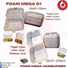 STYROFOAM MEGA 01 / FOAM MEGA HAMBURGER / FOAM BUBUR MEGA 1