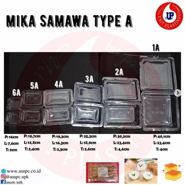 MIKA SAMAWA TIPE A / MIKA JUMBO / MIKA KUE / MIKA BOLU