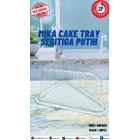 MIKA CAKE TRAY SEGITIGA PUTIH 1