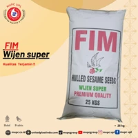 Wijen fim premium / wijen putih 25 kg / sesame seeds