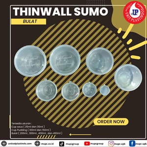 THINWALL SUMO BULAT / CUP PUDING / CUP SAOS