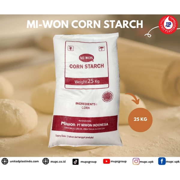 Tepung Maizena Kiloan Miwon 25kg / Corn Starch