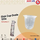 CUP OVAL GIOK 12OZ / GELAS PLASTIK OVAL GIOK 1
