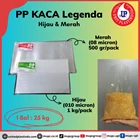 Plastik PP kaca bening tebal merk Legenda 1