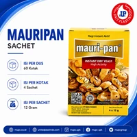 Mauripan Sachet 12gr Instant Dry Yeast Ragi Kering Instan Pengembang Roti