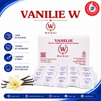 Vanilie W Vanili Bubuk Sachet 2gr Perisa Makanan Untuk Roti dan Kue