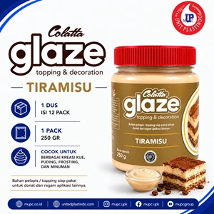 Colatta Glaze Tiramisu Topping dan Decoration 250 Gram