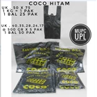 Black Coco Plastic Bag 1