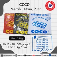 Kantong Plastik Krsesek Coco Hitam / asoi hitam / kantong plastik