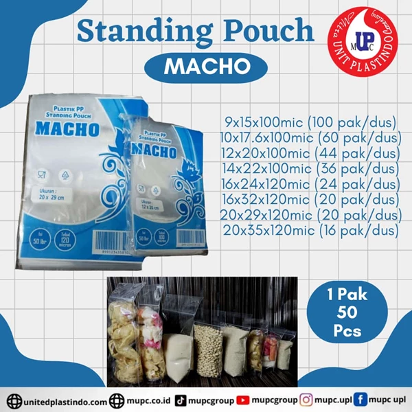 Pp Standing Pouch / standing clip