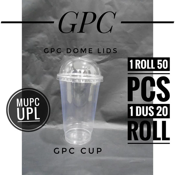 Gelas Plastik Gpc Cup & Gpc Domelids