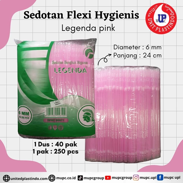 Hygienic Crooked Straws Legend Of Pink