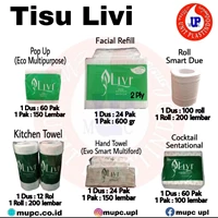 Tissue / Tisu Wajah  Livi Multifold (Hand Towel)