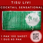 Tissue / Tisu Wajah Livi Cocktail Sensational 1