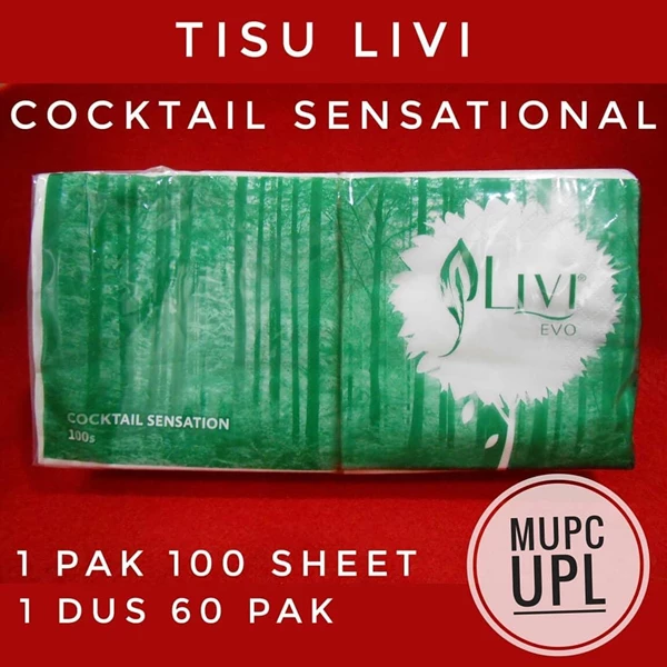 Tissue / Tisu Wajah Livi Cocktail Sensational