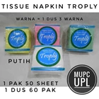  Color & White Napkin Troply Tissue 1