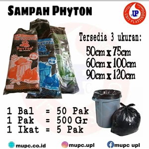 Hd Kantong Sampah Plastik Phyton Terdiri Dari Uk 90X120 / 80X120 / 60X100 / 50X75