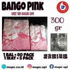 Kantong Plastik Kresek Bango Pink Ukuran 24 Dan 15 / kresek bening / asoi bening 1