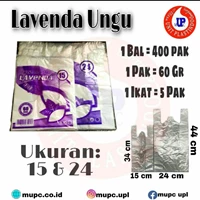 Plastic Bags Lavenda Ungu Size 24 And 15
