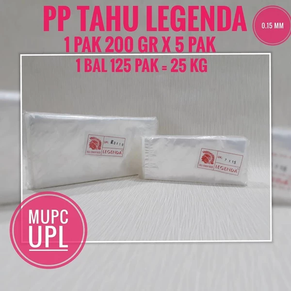 Legenda Pp Plastic Tofu
