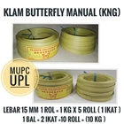 Tali Strapping Klam Butterfly Manual Warna Kuning 1