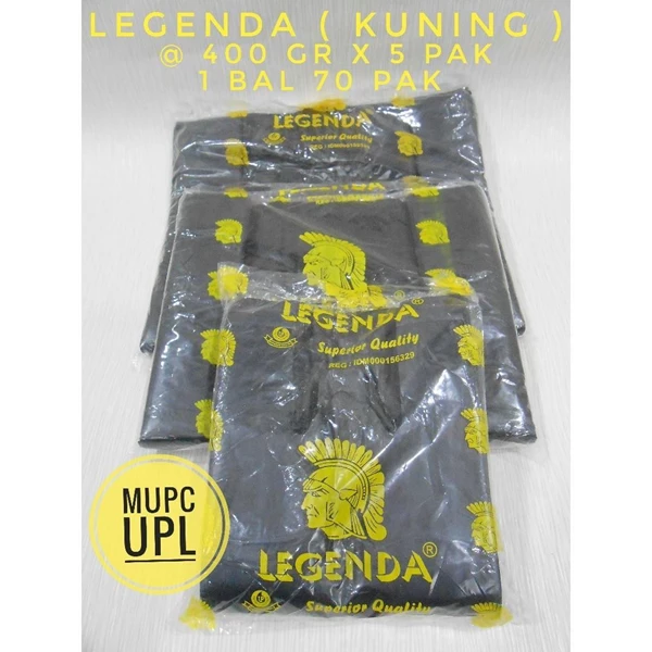 Yellow Hd Legend Plastic Bags