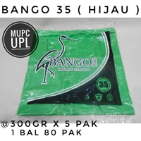 Kantong Plastik Kresek Bango 35 Warna Kuning / Hijau / Ungu