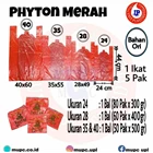 Kantong Plastik Kresek Phyton  Merah 1