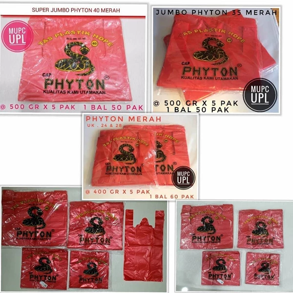 Plastic  Phyton Red