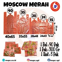 Kantong Plastik Kresek Hd Moscow Merah / plastik merah jumbo
