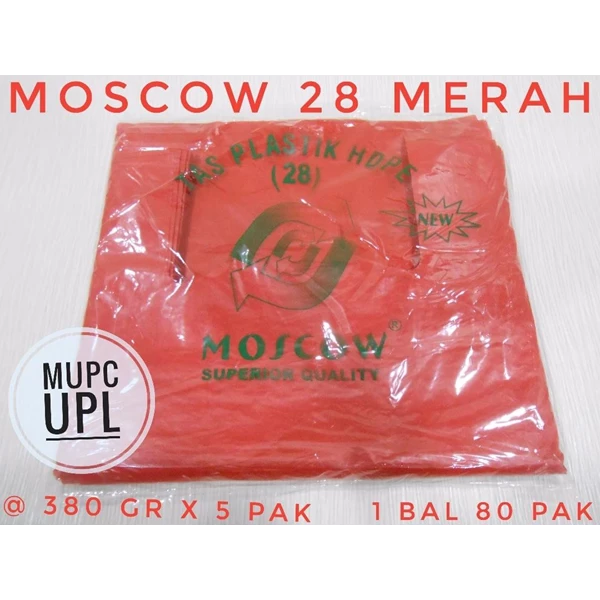 Kantong Plastik Kresek Hd Moscow Merah