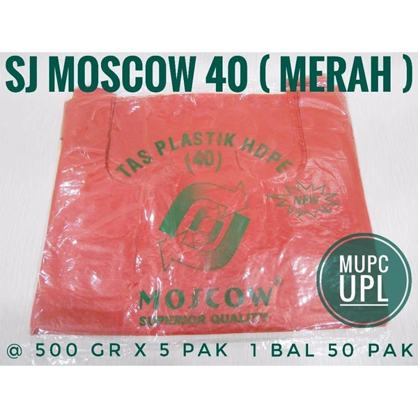 Plastic Sj Moscow 40 Black And Red