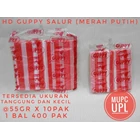 Plastic Hd Guppy Salur Red White Uk Small And Medium 1