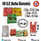 Kantong Plastik Kresek Serba ekonomis (SE) 1
