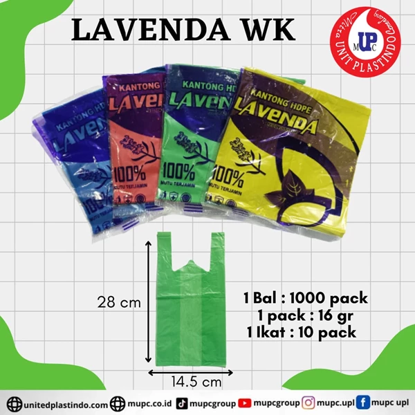 Lavenda Color Hd Plastic / plastic bag