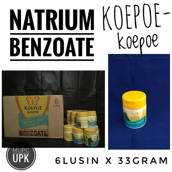 Koepoe Koepoe Natrium Benzoat
