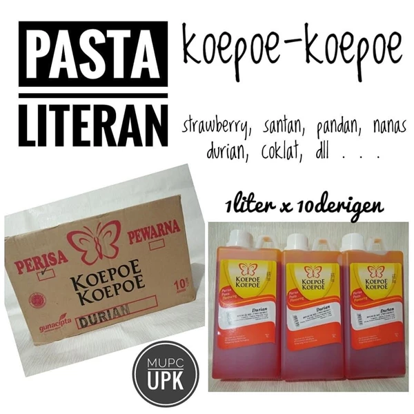 Koepoe Koepoe Pasta Literan Various Flavors