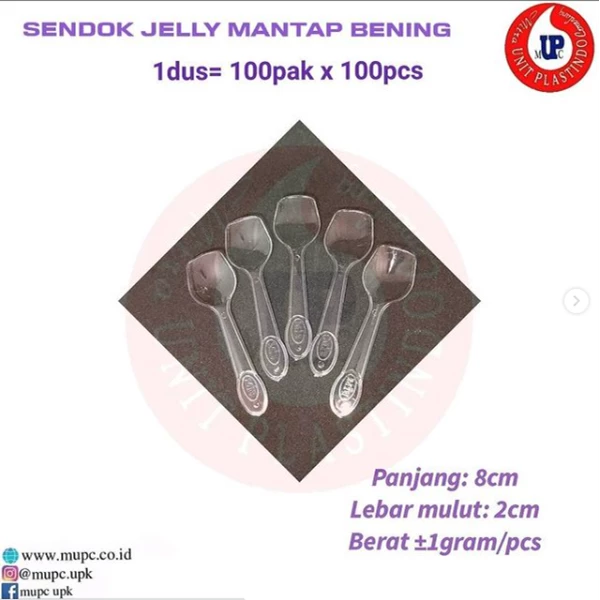 SENDOK JELLY MANTAP / SENDOK PUDDING