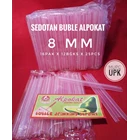 8mm Avocado Bubble Straws 1