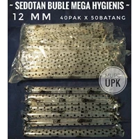 Sedotan Bubble Mega 12mm Hygienis 