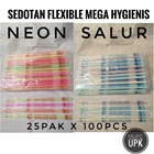  Flexible Neon Straws and Mega Salur 1
