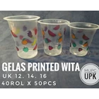  GLASS OZ PRINTED WITA FRUIT PICTURE 1