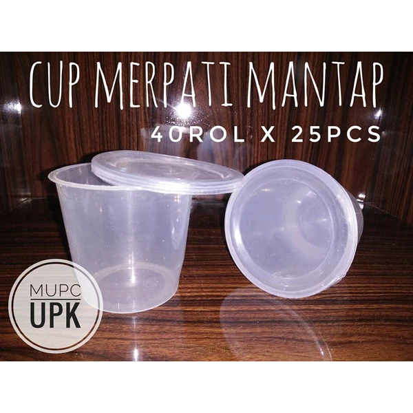 Cup Merpati Bening 150ml 