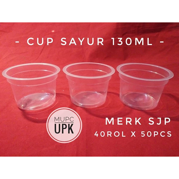 Clear Plastic Cups 130ml