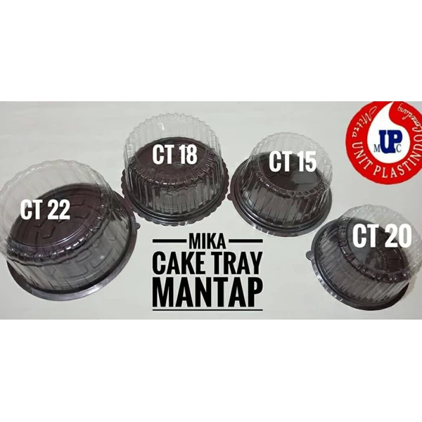 Mika Cake Tray Mantap CT 15 CT 18 CT 20 CT 22