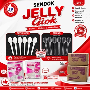 Sendok Plastik Jelly Giok STB – Praktis dan Higienis