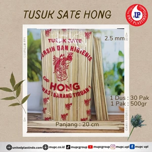 Tusuk Sate Hong @500 Gram 20 Cm