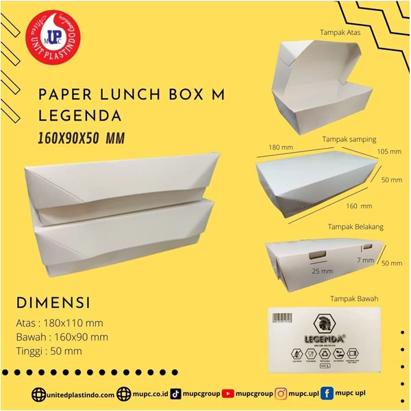 Paper Box Polos / paper box legenda polos / paper bowl